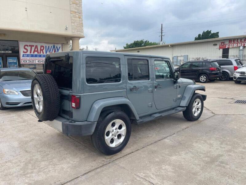 used 2014 Jeep Wrangler Unlimited car, priced at $15,995