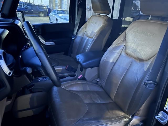 used 2013 Jeep Wrangler Unlimited car, priced at $14,999