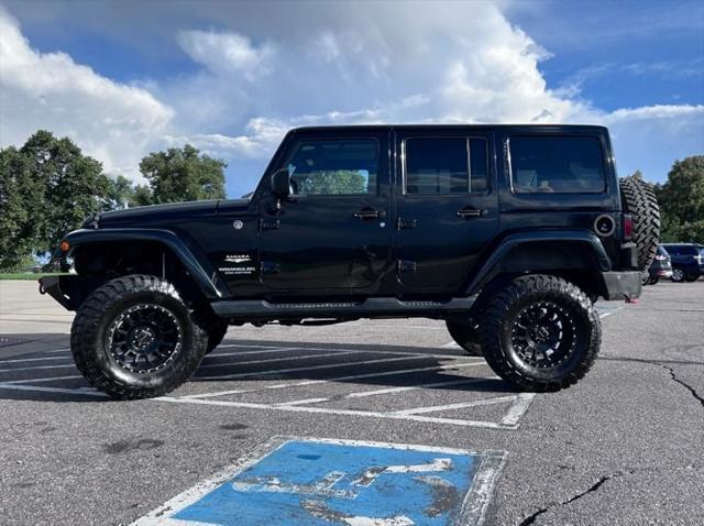 used 2013 Jeep Wrangler Unlimited car, priced at $14,999