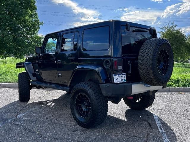 used 2013 Jeep Wrangler Unlimited car, priced at $14,999