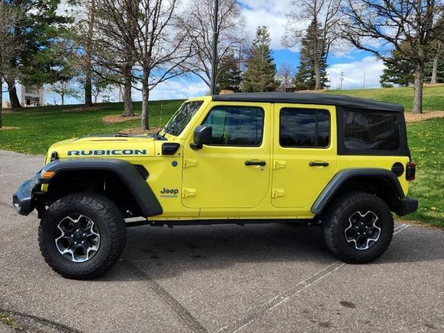 used 2022 Jeep Wrangler Unlimited 4xe car, priced at $35,999