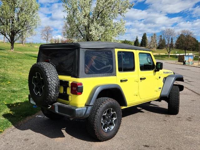 used 2022 Jeep Wrangler Unlimited 4xe car, priced at $35,999