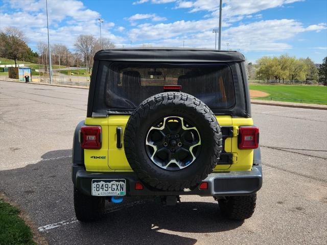 used 2022 Jeep Wrangler Unlimited 4xe car, priced at $31,999