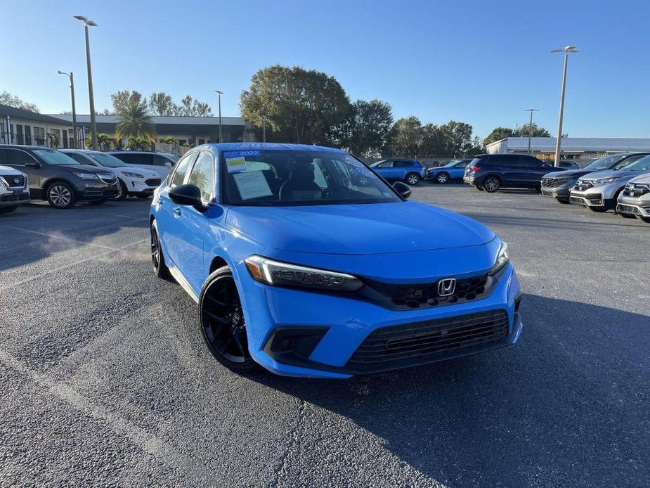 used 2022 Honda Civic car, priced at $24,495