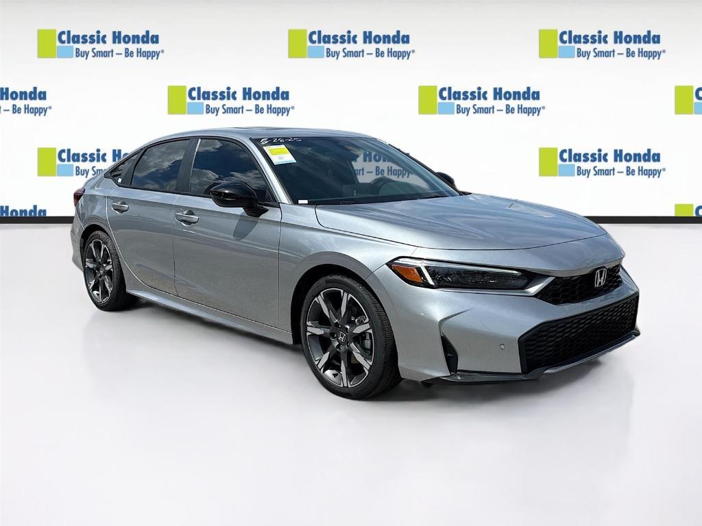 new 2025 Honda Civic Hybrid car, priced at $33,100