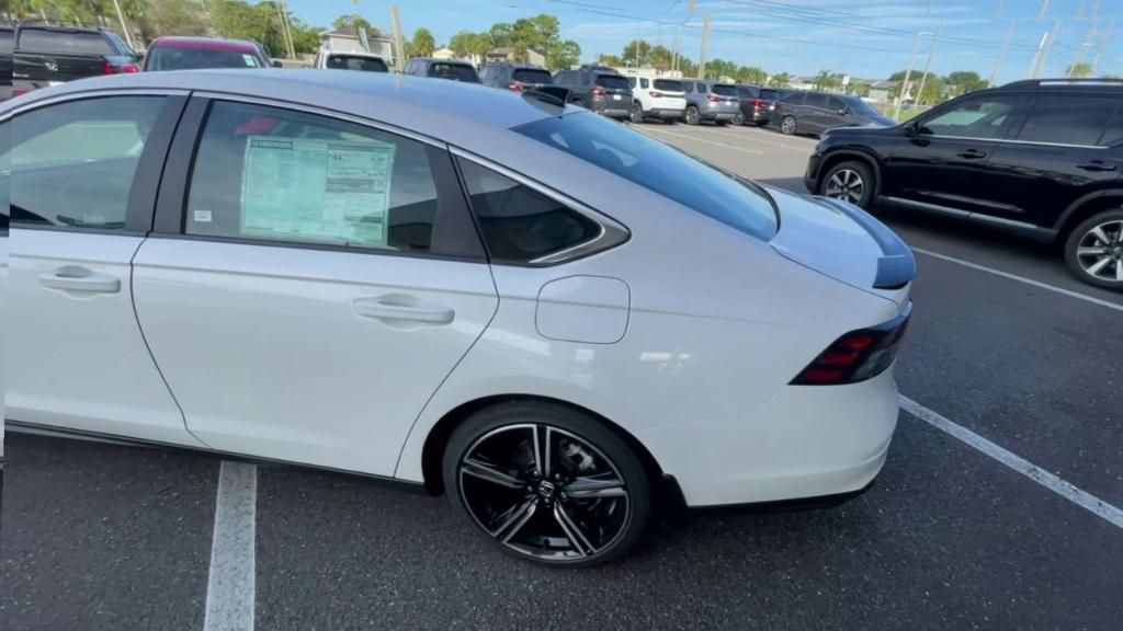 new 2024 Honda Accord Hybrid car, priced at $34,445