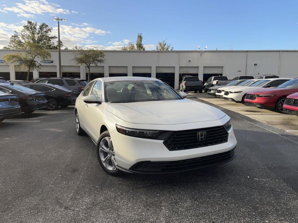 new 2025 Honda Accord car, priced at $29,845