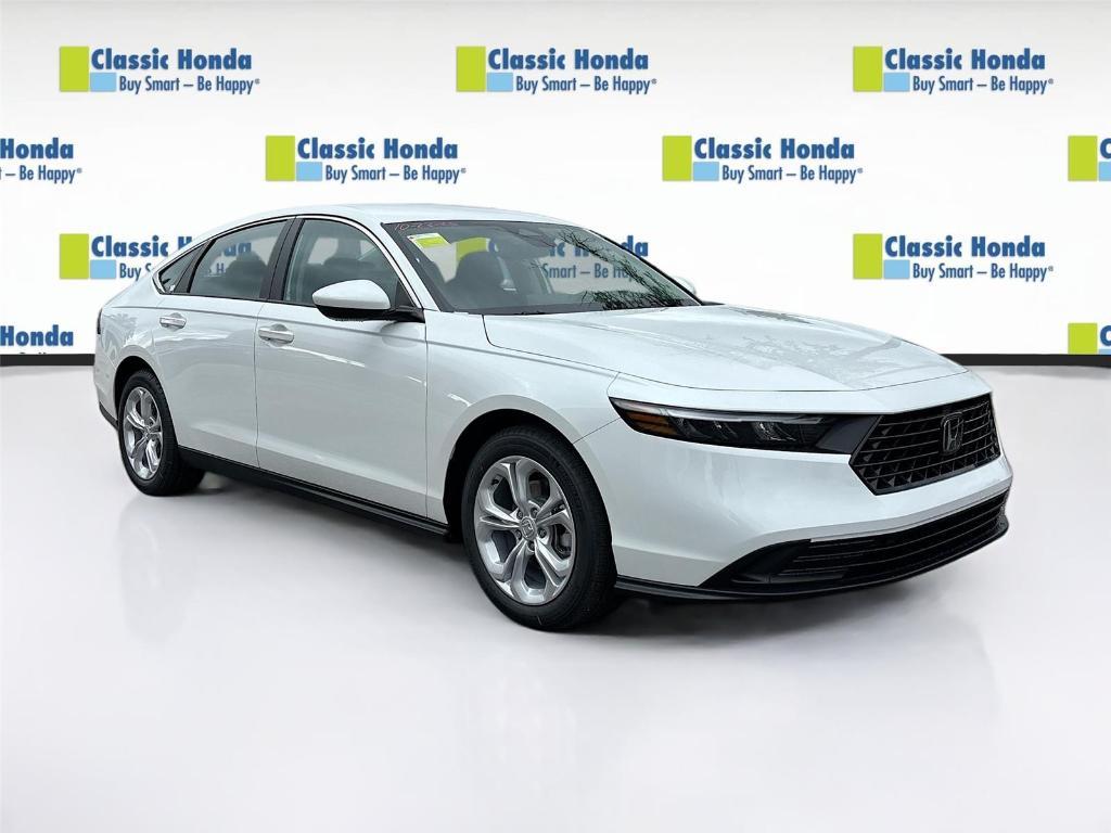 new 2025 Honda Accord car, priced at $29,945
