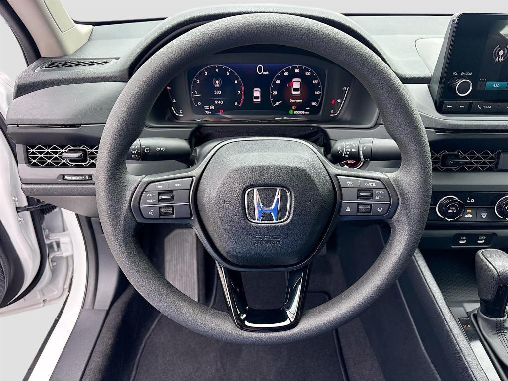 new 2025 Honda Accord car, priced at $29,945