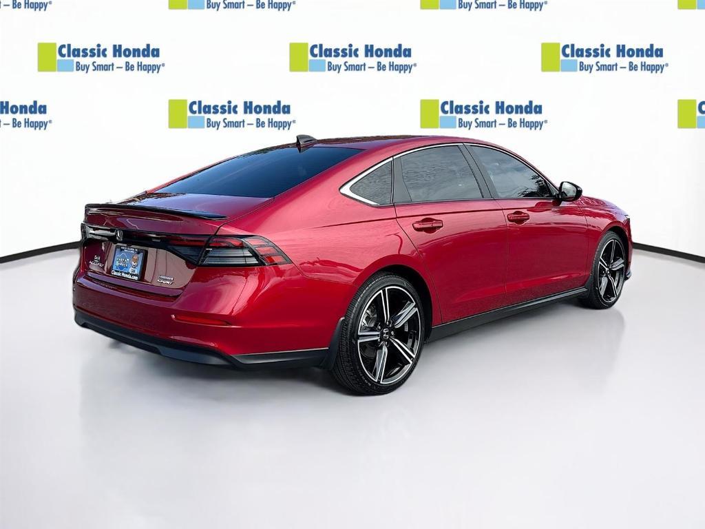 used 2023 Honda Accord Hybrid car, priced at $27,295