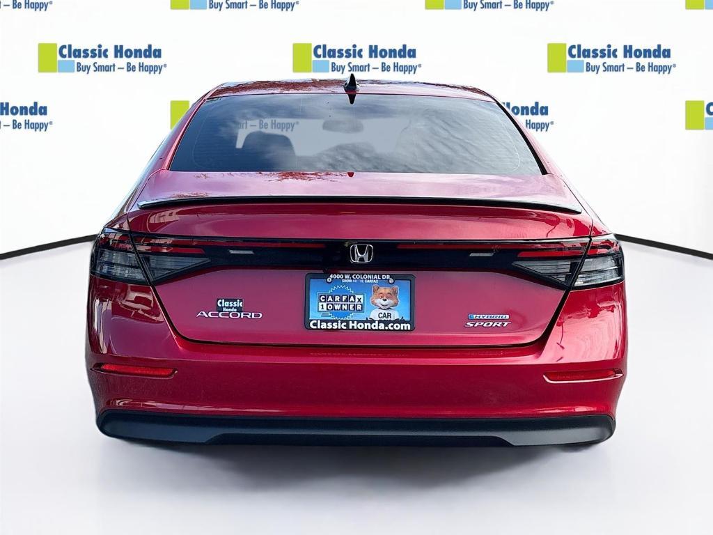 used 2023 Honda Accord Hybrid car, priced at $27,295