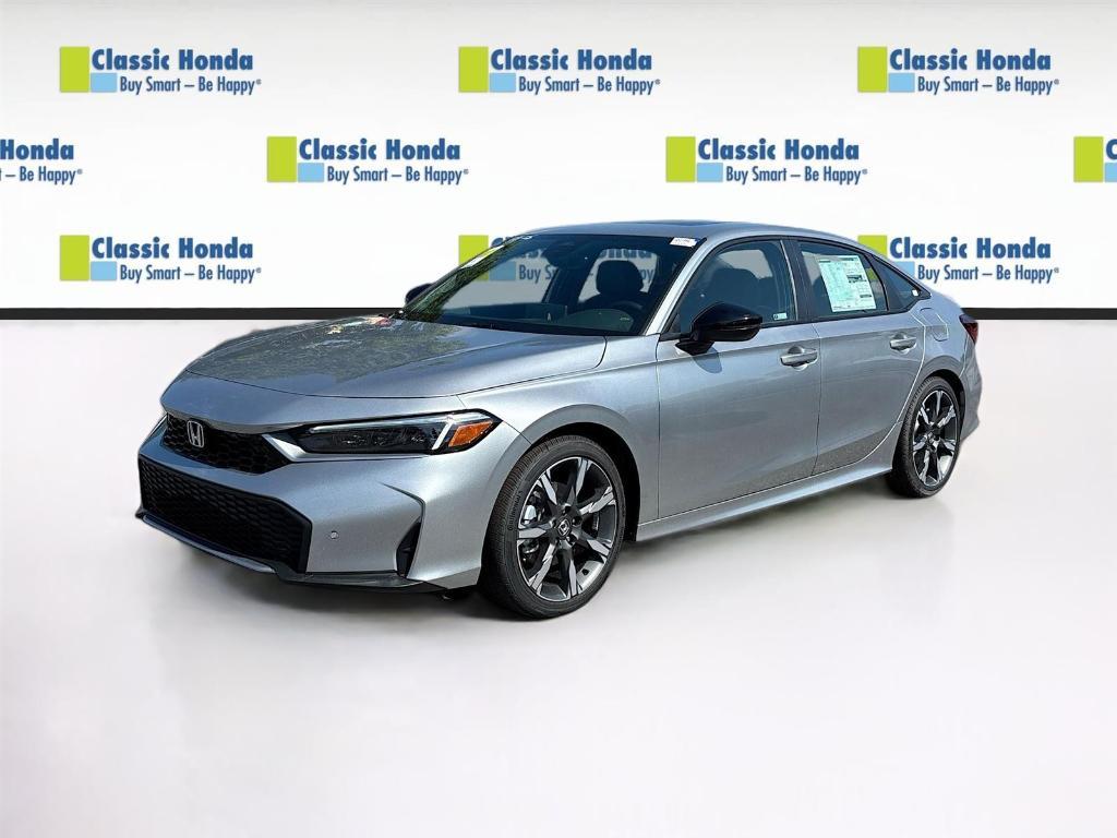 new 2025 Honda Civic Hybrid car, priced at $33,100