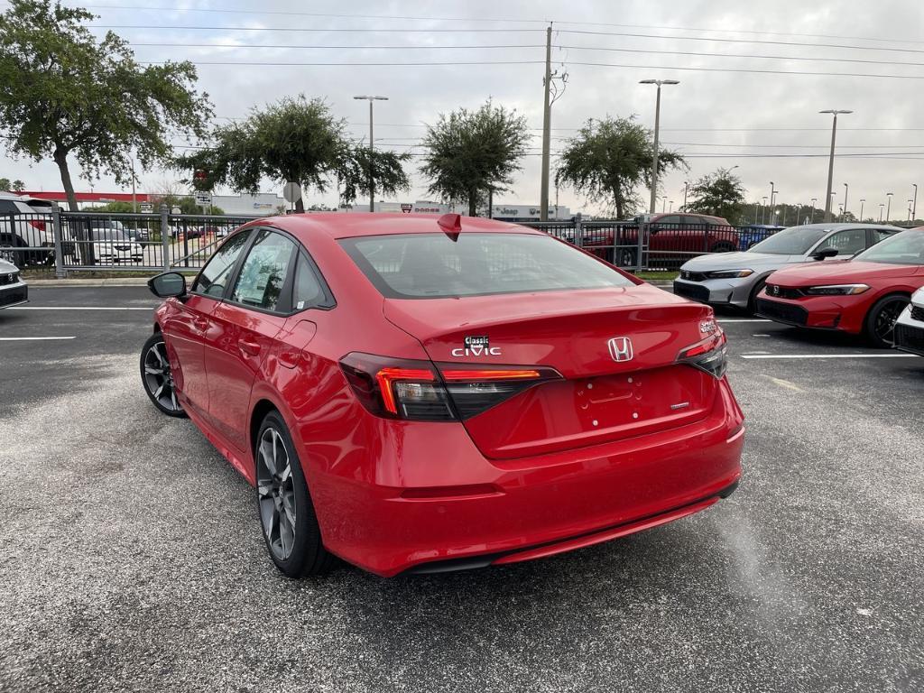 new 2025 Honda Civic Hybrid car, priced at $32,845