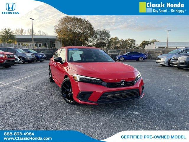 used 2022 Honda Civic car, priced at $21,395