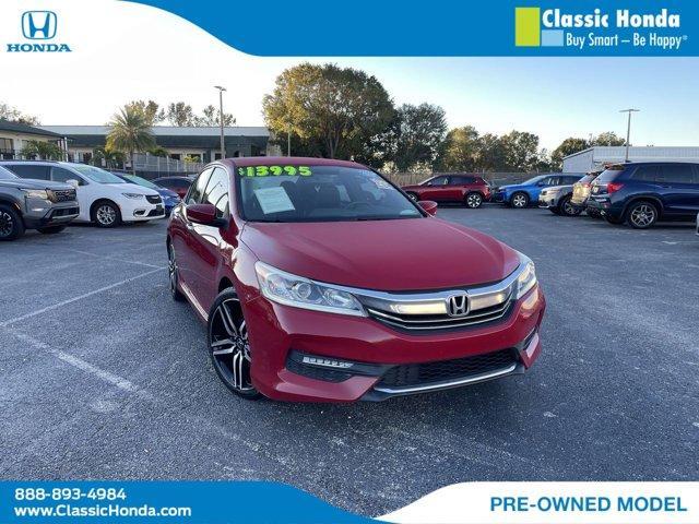 used 2017 Honda Accord car, priced at $13,395