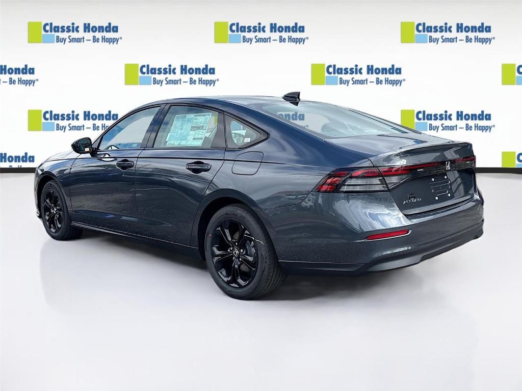 new 2025 Honda Accord car, priced at $31,755