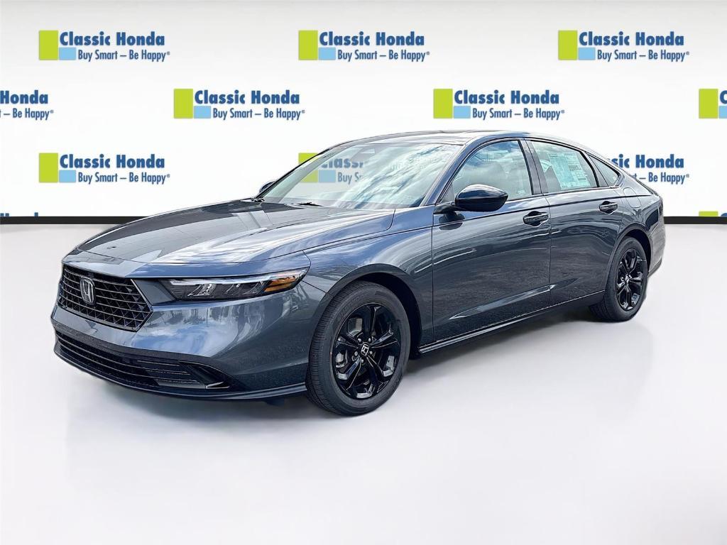 new 2025 Honda Accord car, priced at $31,755