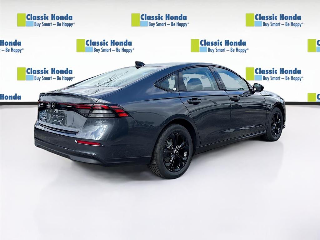 new 2025 Honda Accord car, priced at $31,755