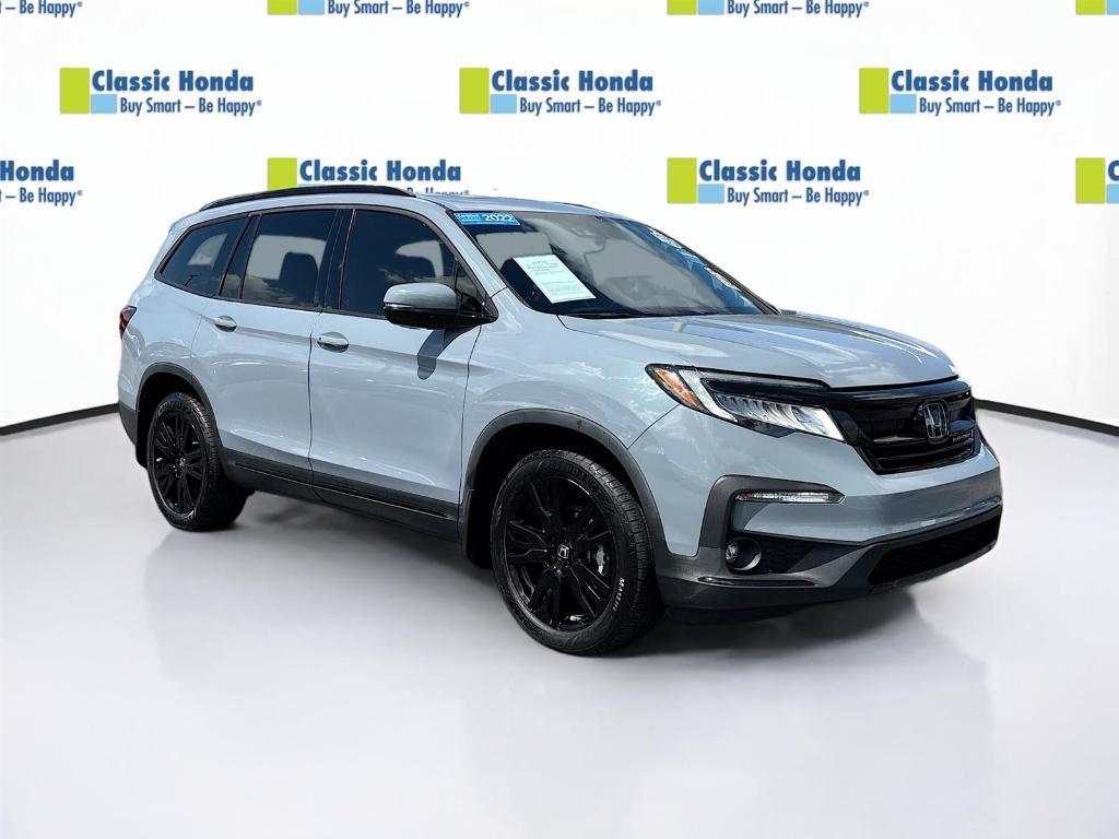 used 2022 Honda Pilot car, priced at $26,995