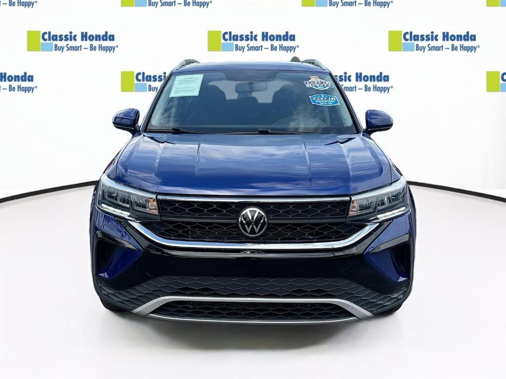 used 2022 Volkswagen Taos car, priced at $18,995