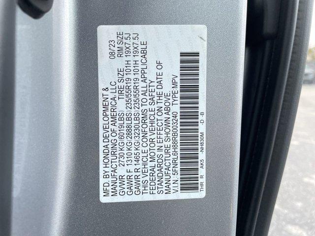 used 2024 Honda Odyssey car, priced at $37,895