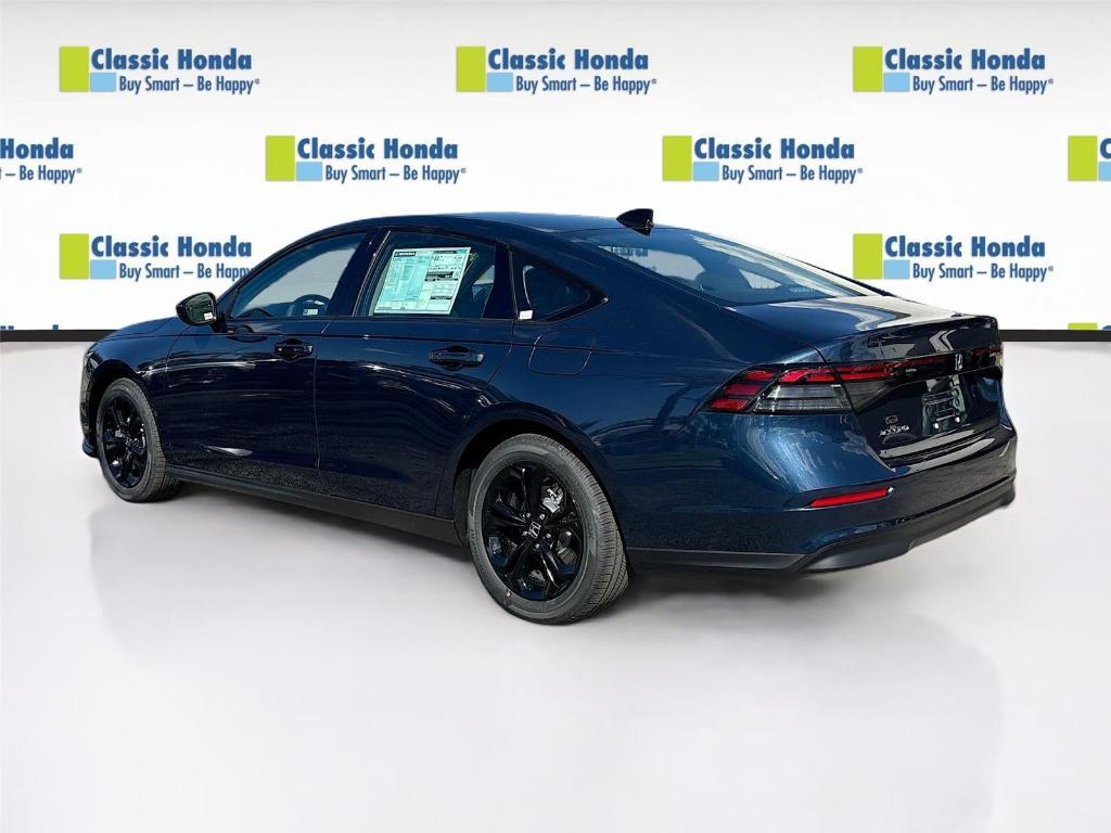 new 2025 Honda Accord car, priced at $31,755