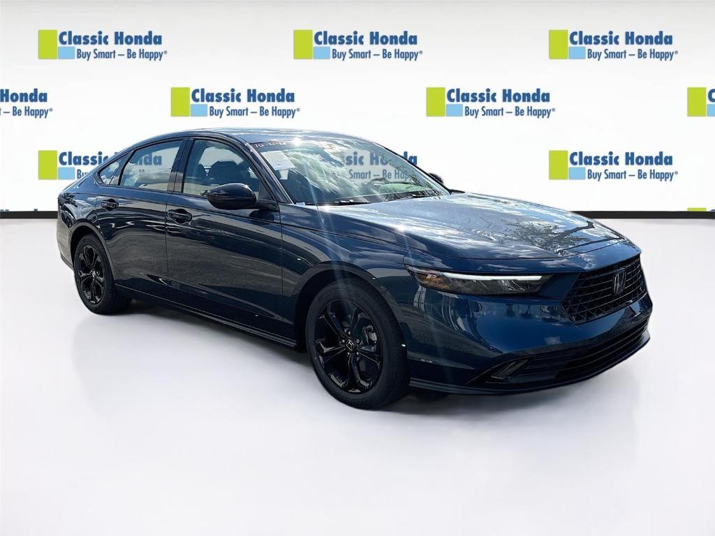 new 2025 Honda Accord car, priced at $31,755