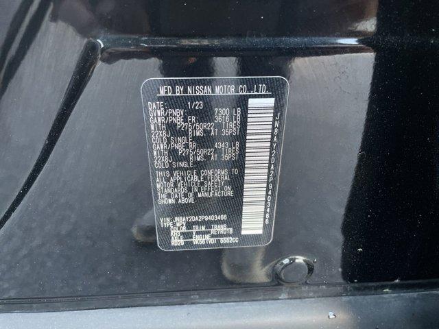 used 2023 Nissan Armada car, priced at $36,995