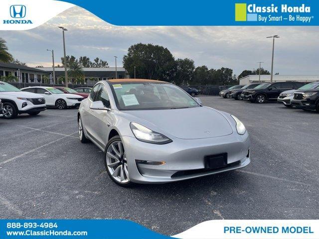 used 2018 Tesla Model 3 car, priced at $23,495