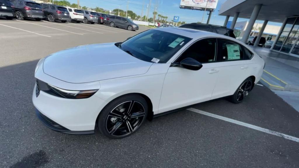 new 2024 Honda Accord Hybrid car, priced at $34,445