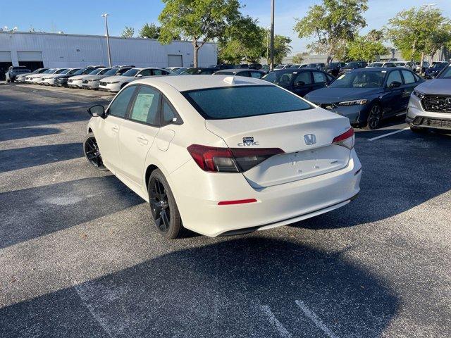 new 2025 Honda Civic Hybrid car, priced at $30,555