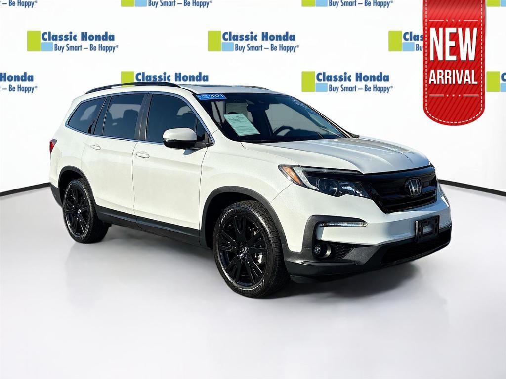 used 2021 Honda Pilot car, priced at $23,595
