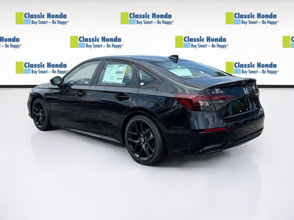 new 2025 Honda Civic car, priced at $27,400