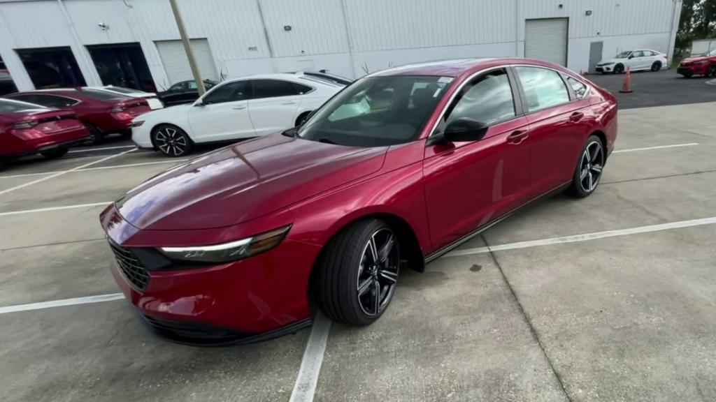 new 2024 Honda Accord Hybrid car, priced at $34,445