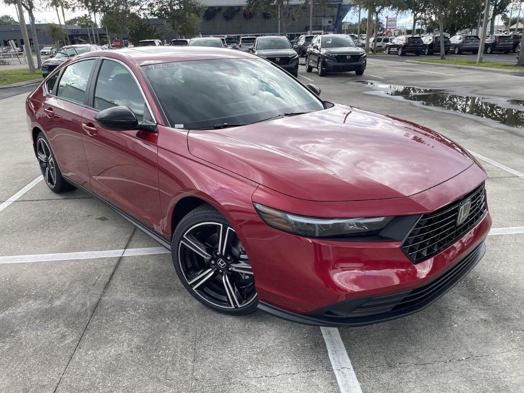 new 2024 Honda Accord Hybrid car, priced at $34,445