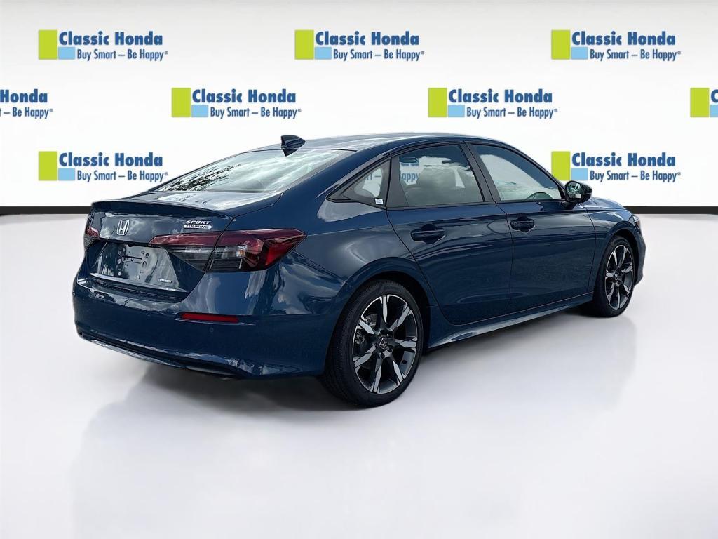 new 2025 Honda Civic Hybrid car, priced at $33,555