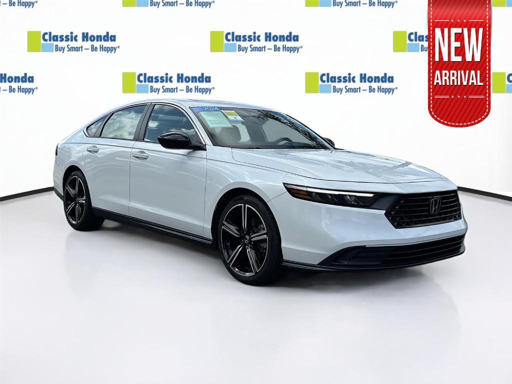 used 2024 Honda Accord Hybrid car, priced at $26,995