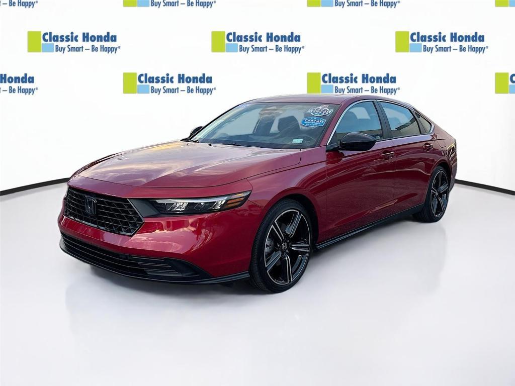 used 2024 Honda Accord Hybrid car, priced at $27,995