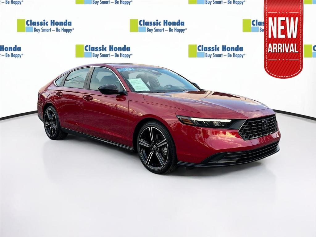 used 2024 Honda Accord Hybrid car, priced at $27,995
