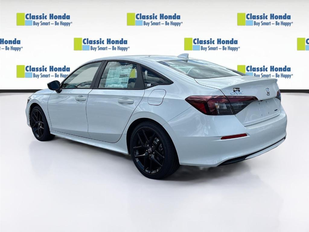 new 2025 Honda Civic Hybrid car, priced at $30,555