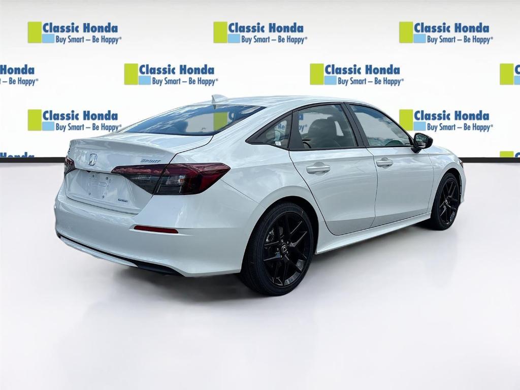 new 2025 Honda Civic Hybrid car, priced at $30,555