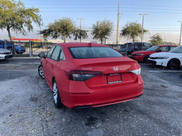 new 2025 Honda Civic car, priced at $25,345