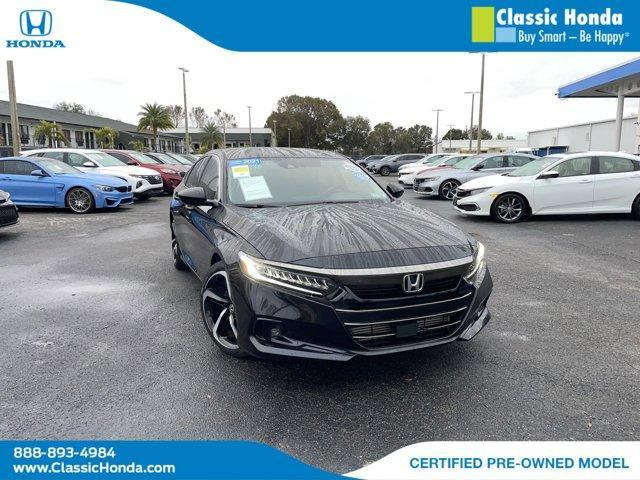 used 2021 Honda Accord car, priced at $22,995