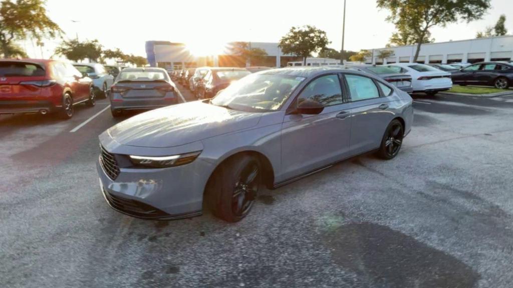 new 2025 Honda Accord Hybrid car, priced at $36,925