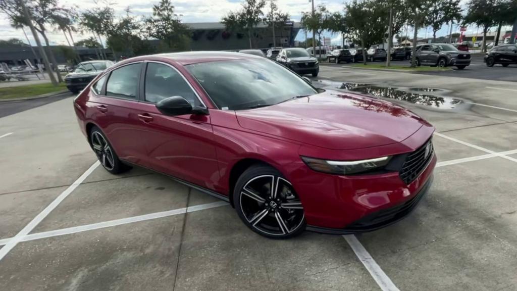 new 2024 Honda Accord Hybrid car, priced at $34,445