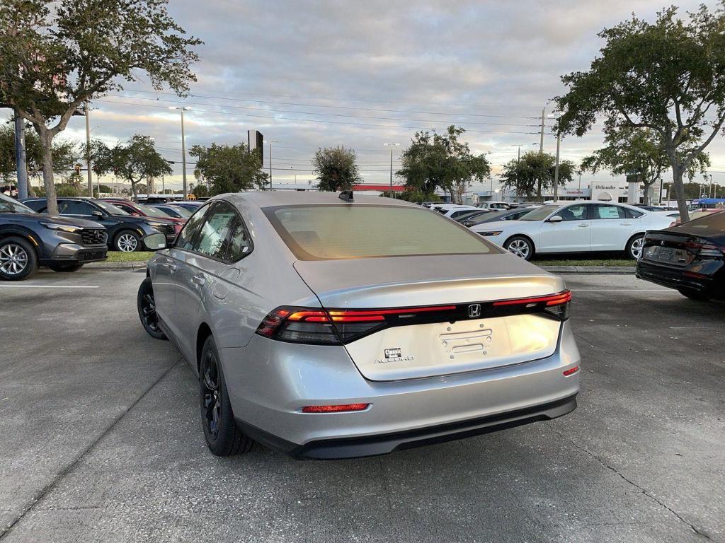 new 2025 Honda Accord car, priced at $31,710