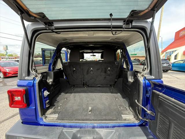 used 2018 Jeep Wrangler Unlimited car, priced at $23,495