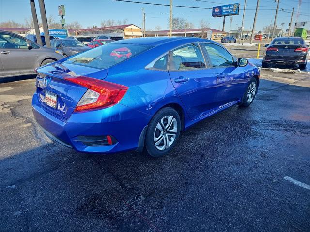 used 2016 Honda Civic car, priced at $12,495