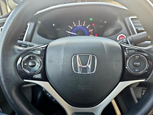 used 2015 Honda Civic car, priced at $12,495