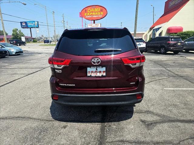 used 2019 Toyota Highlander car, priced at $23,495